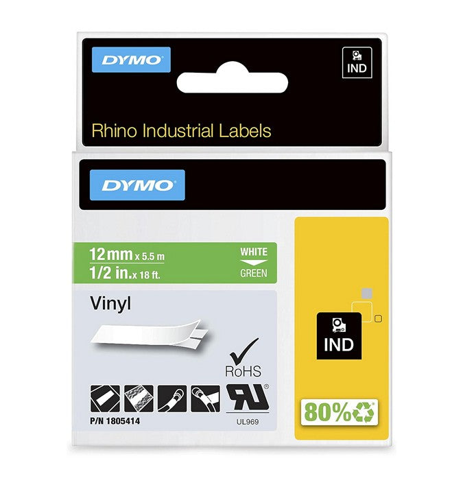 DYMO - Étiquettes industrielles Rhino en vinyle