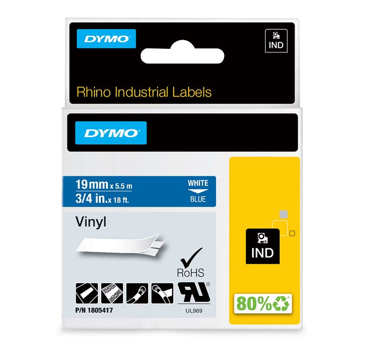 DYMO - Étiquettes industrielles Rhino en vinyle