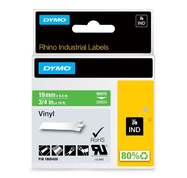 DYMO - Étiquettes industrielles Rhino en vinyle