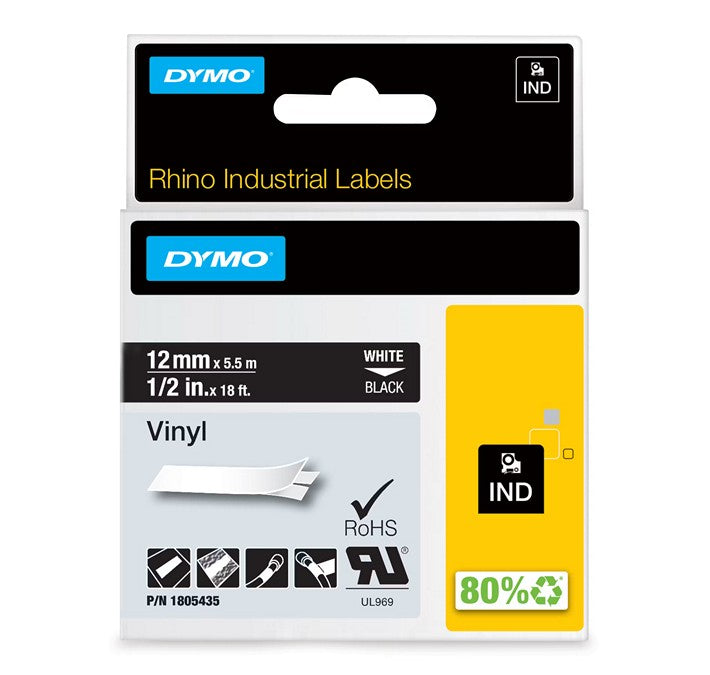 DYMO - Étiquettes industrielles Rhino en vinyle