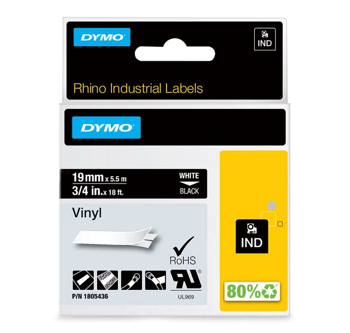 DYMO - Étiquettes industrielles Rhino en vinyle