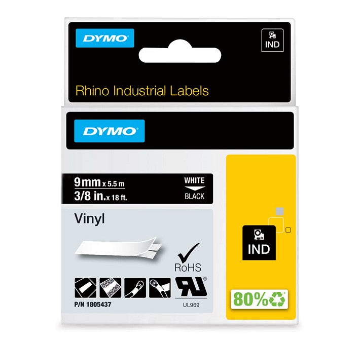 DYMO - Étiquettes industrielles Rhino en vinyle