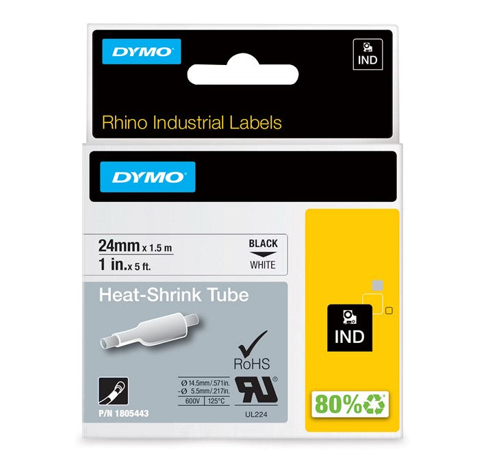 DYMO - Étiquettes industrielles Rhino thermorétractables