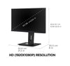 Écran professionnel ViewSonic VG275 de 27 po - FHD - 60 Hz - Ergonomique - Certifié Microsoft Surface (VG275)