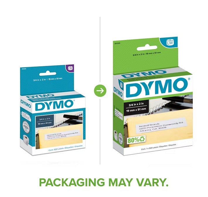 DYMO - Étiquettes d’adresse de retour LabelWriter