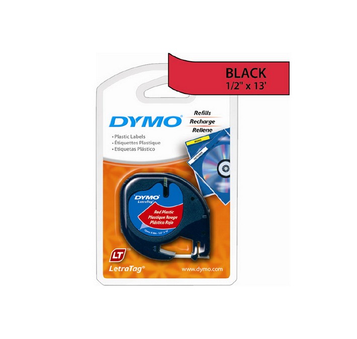 DYMO - Étiquettes LetraTag en plastique