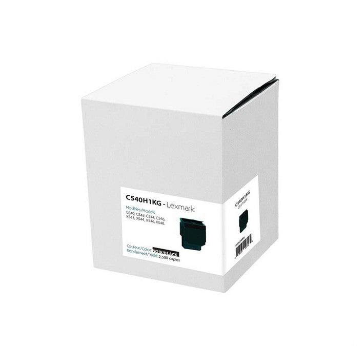 Premium Tone - Toner noir compatible Lexmark C540H1KG