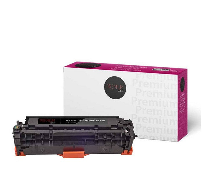 Premium Tone - Toner magenta compatible HP 304A et Canon 118