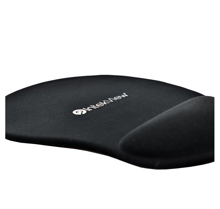 IntekView EINTG160MP Black Mouse Pad with Gel Wrist Pad (EINTG160MP)