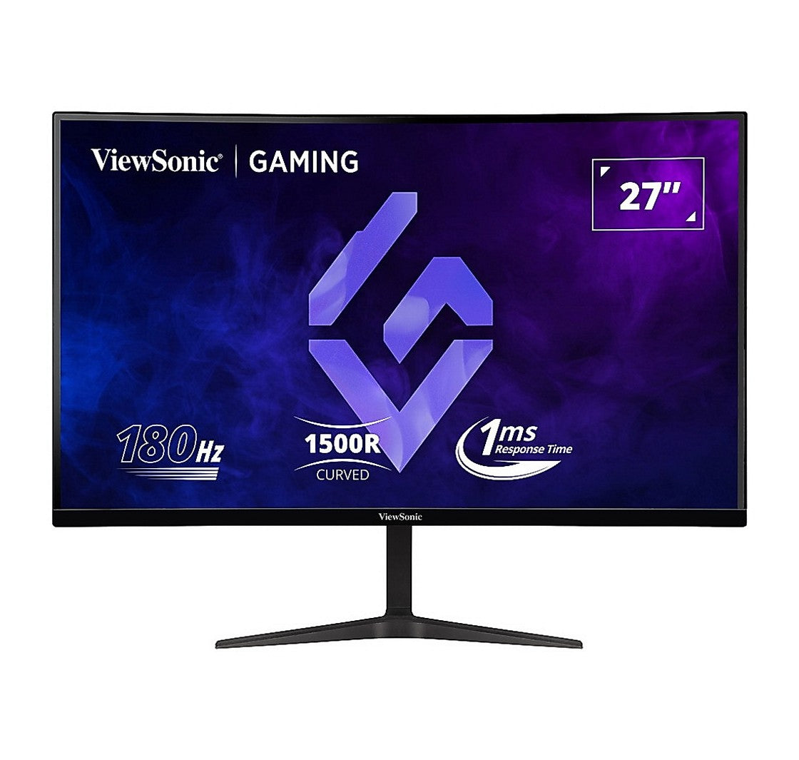 Écran de jeu incurvé ViewSonic VX2718-PC-MHD de 27 po - FHD - 180 Hz - AMD FreeSync Premium (VX2718-PC-MHD)