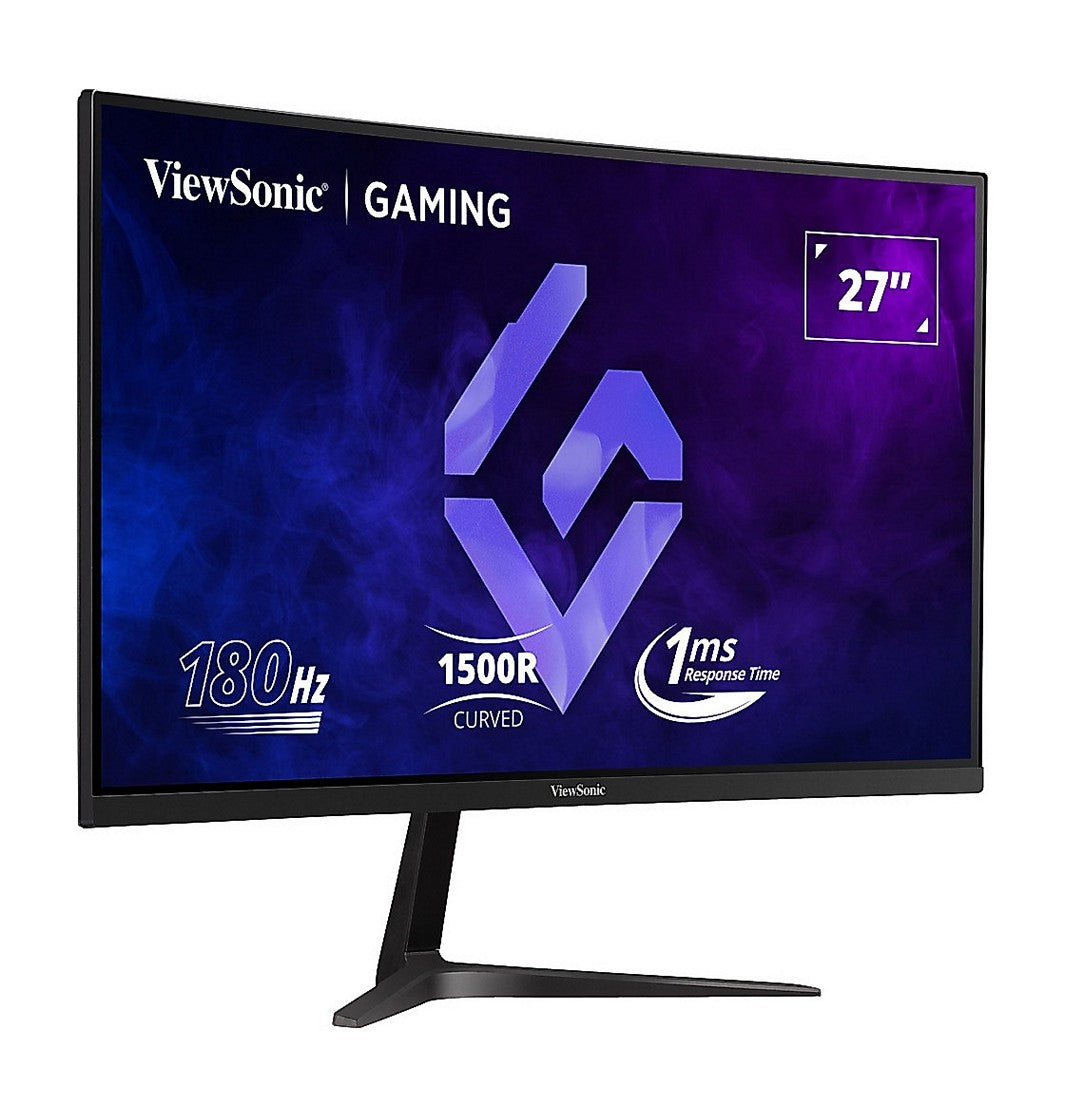 Écran de jeu incurvé ViewSonic VX2718-PC-MHD de 27 po - FHD - 180 Hz - AMD FreeSync Premium (VX2718-PC-MHD)