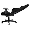 Nitro Concepts S300 Black Gaming Chair - 300 lbs - Black Fabric - 3D Armrests - Fabric - Nylon base (NC-S300-B)