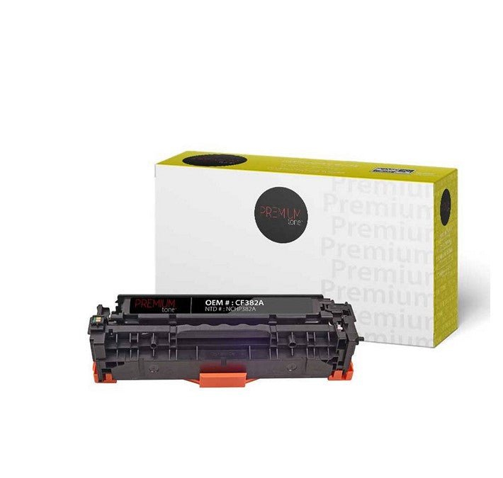 Premium Tone - Toner jaune compatible HP 312A