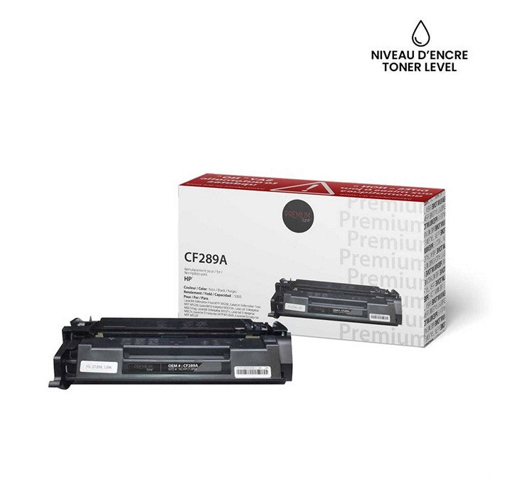 Premium Tone - Toner noir compatible HP 89A