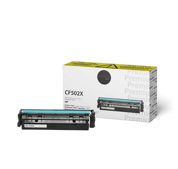 Premium Tone - Toner jaune compatible HP 202X