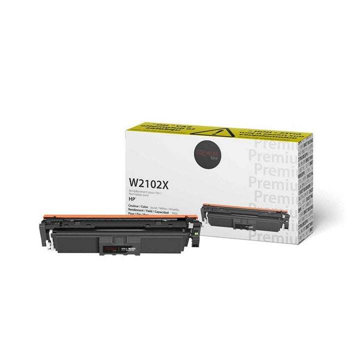 Premium Tone - Toner jaune compatible HP 210X