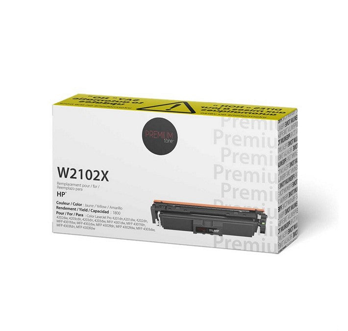 Premium Tone - Toner jaune compatible HP 210X