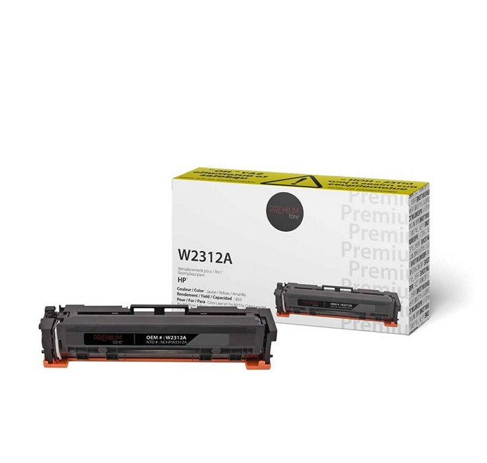 Premium Tone - Toner jaune compatible HP 215A