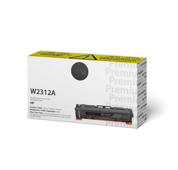 Premium Tone - Toner jaune compatible HP 215A