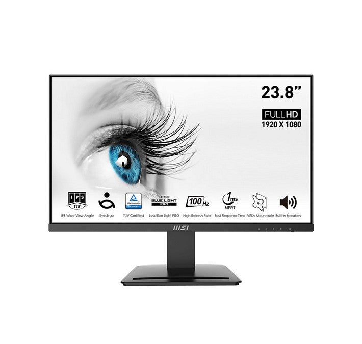 Écran professionel MSI PRO MP243X de 24 po - FHD - 100 Hz - Adaptive Sync (PROMP243X)