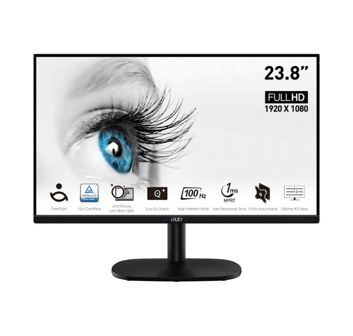 Écran professionel MSI PRO MP245V de 24 po - FHD - 100 Hz - Adaptive Sync (PROMP245V)