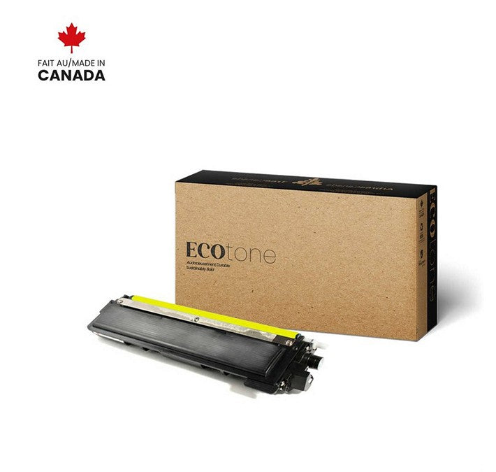 Ecotone - Toner jaune remanufacturé compatible Brother TN210Y