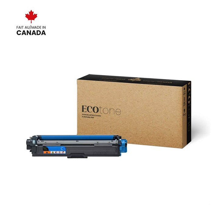 Ecotone - Toner cyan remanufacturé compatible Brother TN221C