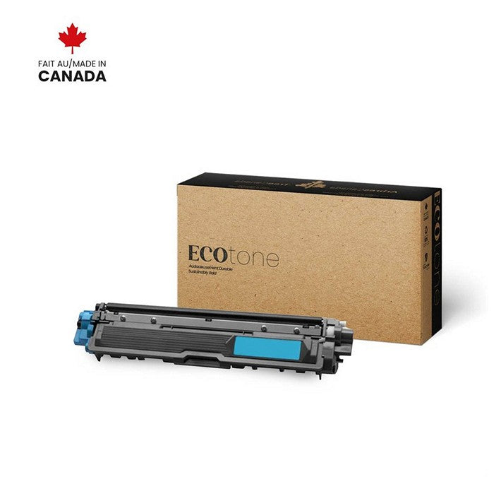 Ecotone - Toner cyan remanufacturé compatible Brother TN225C