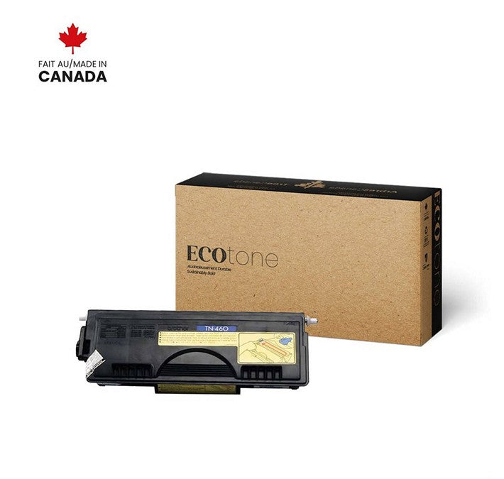 Ecotone - Toner noir remanufacturée compatible Brother TN460