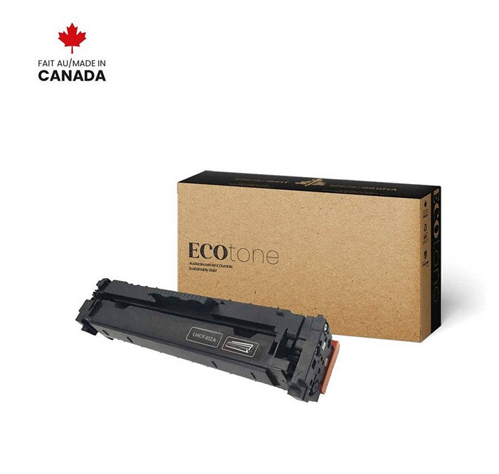 Ecotone - Toner jaune HP 410A remanufacturée