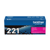 Cartouche de toner magenta Brother TN221M authentique à rendement standard