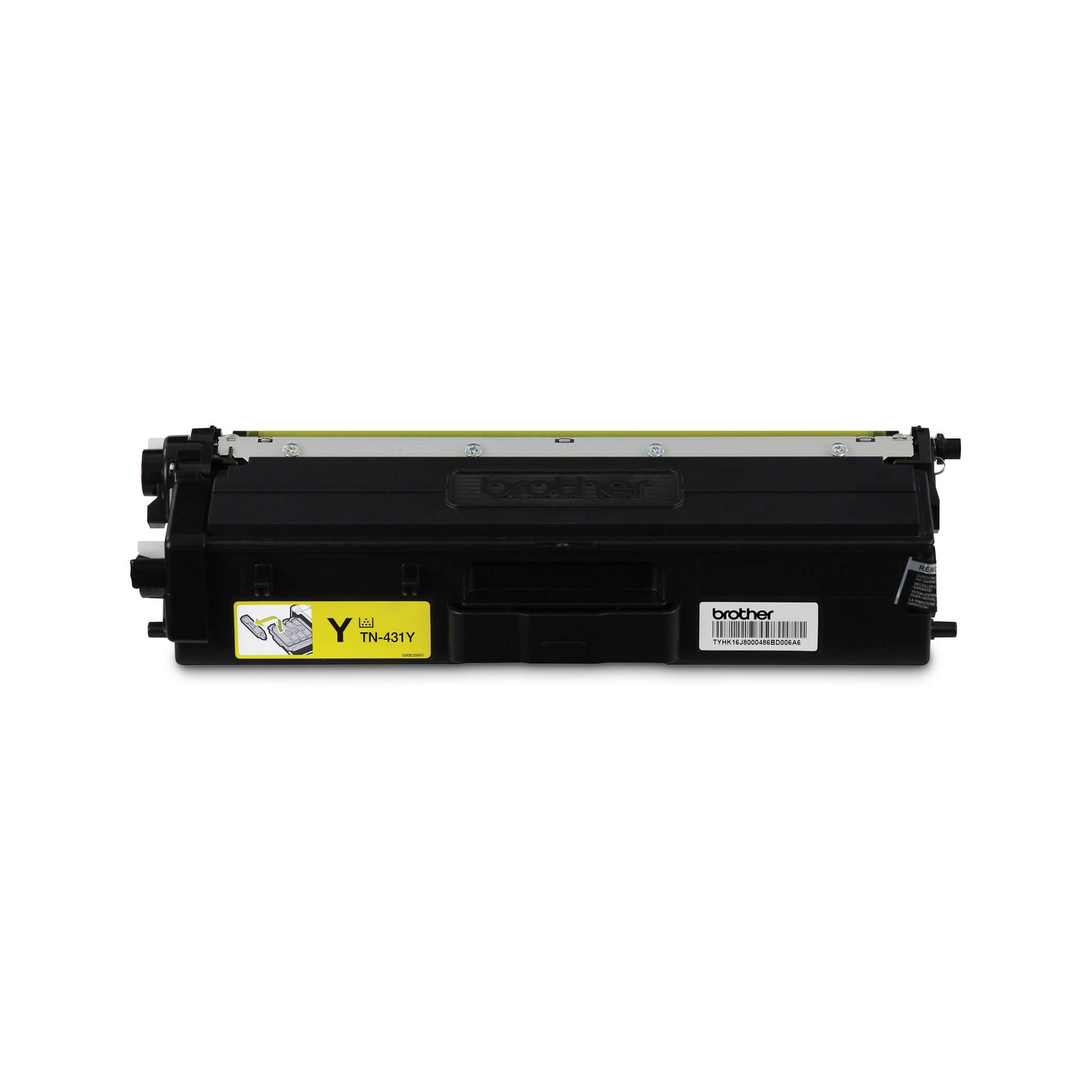 Cartouche de toner jaune Brother TN431Y authentique à rendement standard