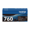 Cartouche de toner noir Brother TN760 authentique à haut rendement