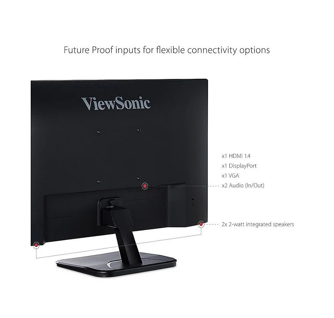 Écran ViewSonic VA2256-MHD de 22 po - FHD - 75 Hz (VA2256-MHD)