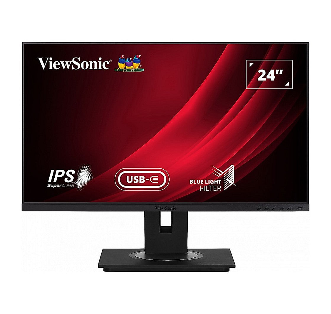 Écran professionnel ViewSonic VG2455 de 24 po - FHD - 60 Hz - Ergonomique Avancé (VG2455)