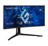 Écran de jeu incurvé ViewSonic Elite XG324C-2K de 34 po - USB-C - UWQHD - 200  Hz - Mini-LED - AMD FreeSync Premium Pro (XG341C-2K)