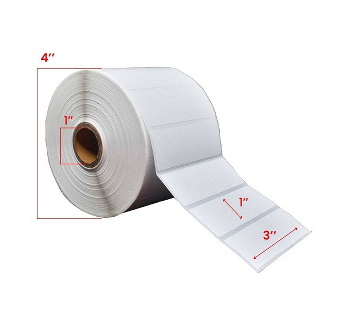 PREMIUM TAPE - Étiquettes d'expédition compatible Zebra ZE110 - 3 x 1