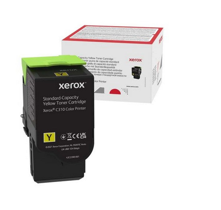 Cartouche de toner jaune à capacité standard Xerox 006R04359 pour imprimante Xerox C310