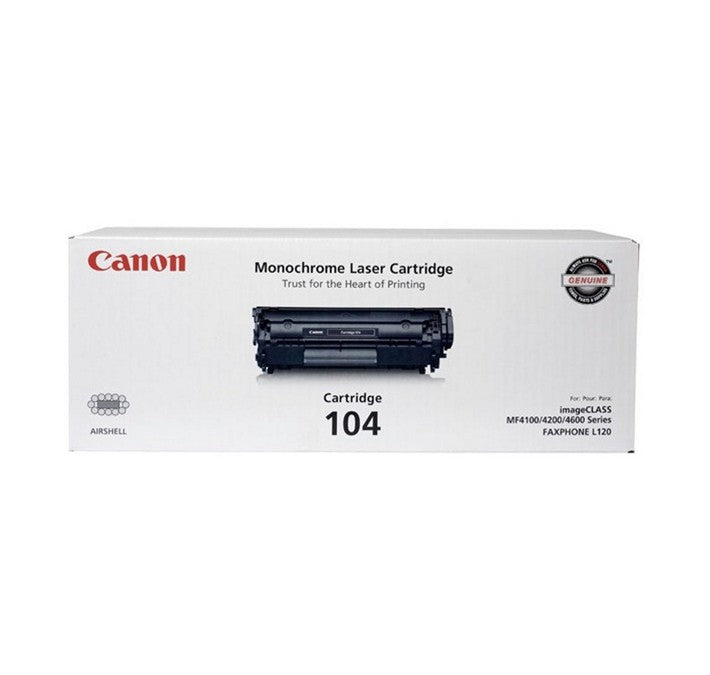 Cartouche de toner noir Canon 104 pour imprimante Canon imageCLASS MF4100