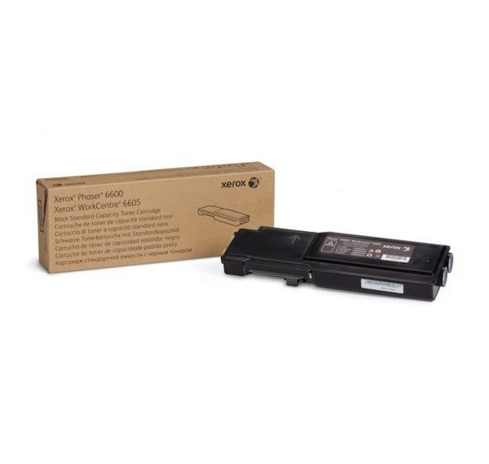 Cartouche de toner noir à capacité standard Xerox 106R02244 pour imprimante Xerox Phaser 6600 WorkCentre 6605