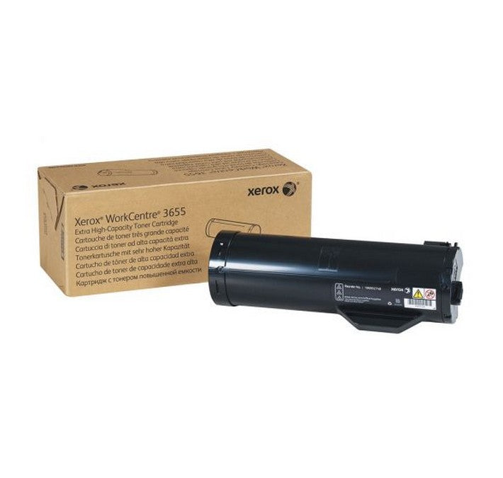 Cartouche de toner noir à extra haute capacité Xerox 106R027340 pour imprimante Xerox WorkCentre 3655