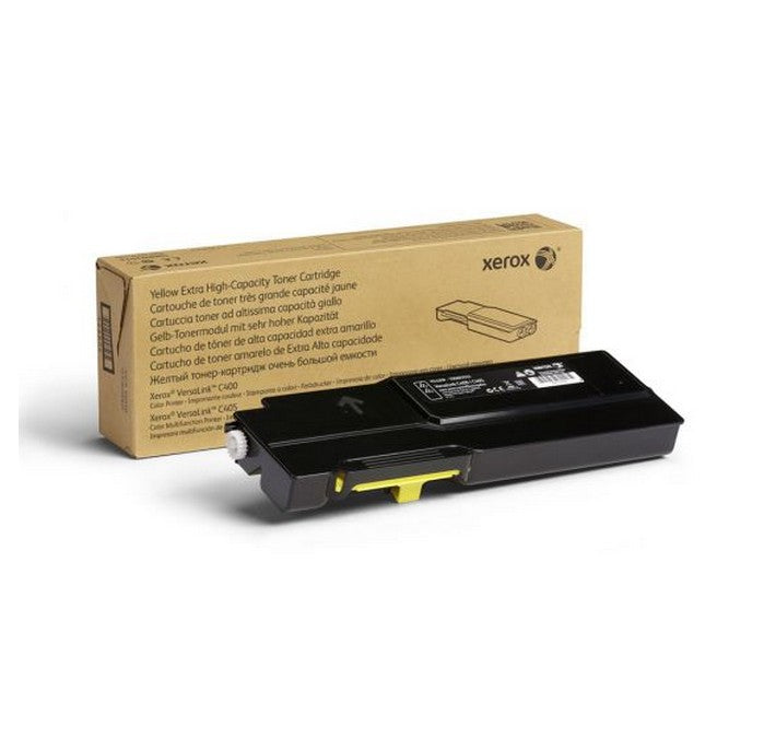 Cartouche de toner jaune à extra haute capacité Xerox 106R03525 pour imprimante Xerox VersaLink C400