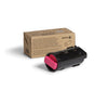 Cartouche de toner magenta à capacité standard Xerox 106R03860 pour imprimante Xerox VersaLink C500