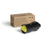 Cartouche de toner jaune à capacité standard Xerox 106R03898 pour imprimante Xerox VersaLink C600