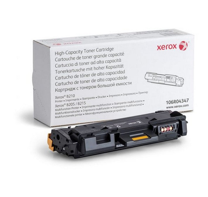 Cartouche de toner noir à haute capacité Xerox 106R04347 pour imprimante Xerox B205