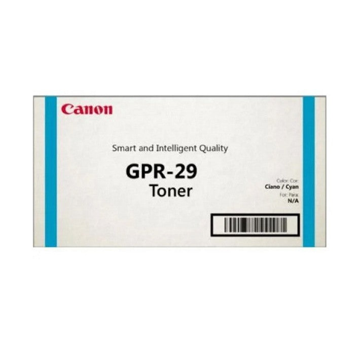 Cartouche de toner cyan Canon GPR-29 pour imprimante Color imageRUNNER LBP-5460 et i-SENSYS MF7750Cdn