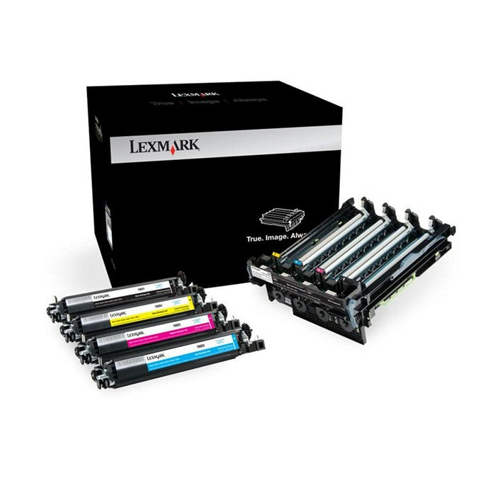 Ensemble de 4 unités photoconducteurs CMYK Lexmark 70C0Z50 pour imprimante Lexmark CS310