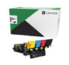 Ensemble de 3 unités photoconducteurs CMY Lexmark 71C0Z50 pour imprimante Lexmark CS730