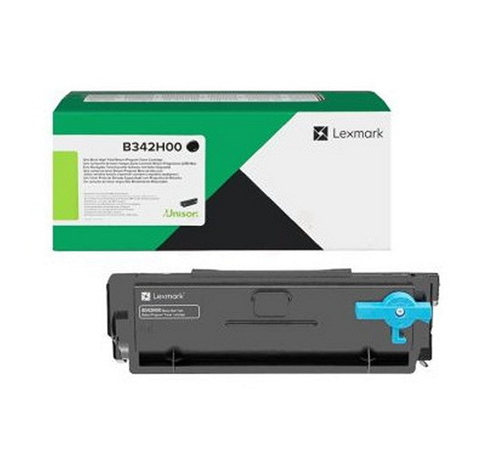 Cartouche de toner noir Lexmark B340XA0 à extra haute capacité pour imprimante Lexmark B3443 et MB3442