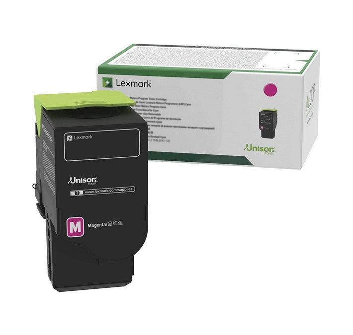 Cartouche de toner magenta Lexmark C231HM0 à haute capacité pour imprimante Lexmark C2325